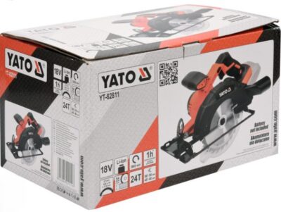 Máy cưa đĩa pin 18V 165mm không chổi than Yato YT-82811 - Ba Lan