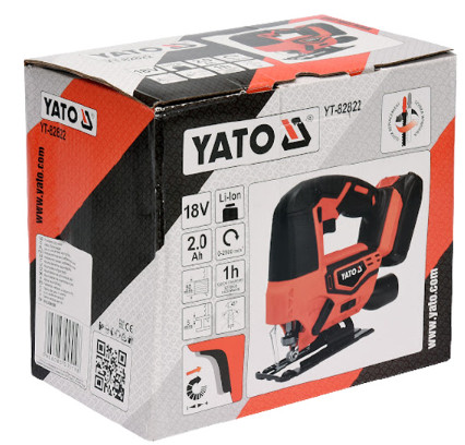 Máy cưa lọng bằng pin 18V (full set) Yato YT-82822 - Ba Lan