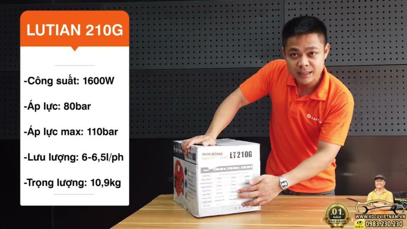 Máy Rửa Xe Mini Lutian LT210G 1600W - Giải Pháp Tiện Lợi Cho Gia Đình Máy Rửa Xe Mini Lutian LT210G 1600W - Giải Pháp Tiện Lợi Cho Gia Đình
