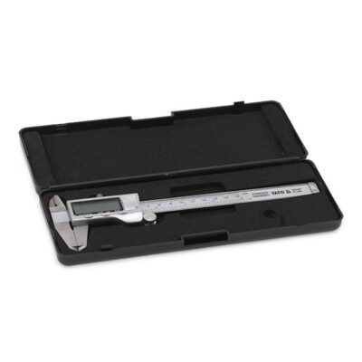 Thước inox cặp cơ khí điện tử 0-150mm Yato YT-7201 - Ba Lan