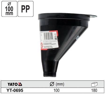 Phễu châm nhớt Φ100mm Yato YT-0695 - Ba Lan