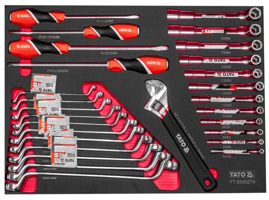 Tủ Đồ Nghề Sửa Chữa Ô Tô 400 Chi Tiết YATO YT-55302 PRO