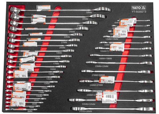 Tủ Đồ Nghề Sửa Chữa Ô Tô 400 Chi Tiết YATO YT-55302 PRO