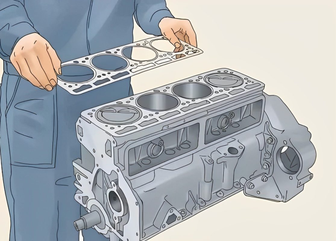 Các bước lắp ráp động cơ ô tô