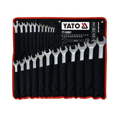 Bộ cờ lê vòng miệng 23 chi tiết 6-32mm Yato YT-03651