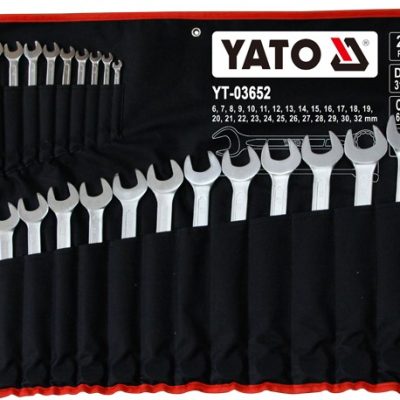 Bộ cờ lê vòng miệng 26 chi tiết 6-32mm Yato YT-03652