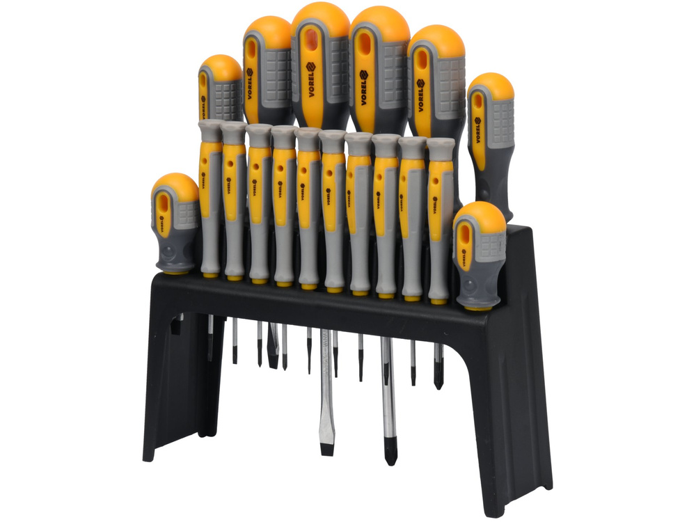 Bộ Tô Vít 18 Chi Tiết Vorel 60781 Bộ Tô Vít 18 Chi Tiết Vorel 60781