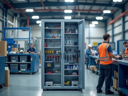Tối ưu Quản Lý Dụng Cụ Sản Xuất: Tích Hợp Tủ Thông Minh Vào Hệ Thống Giám Sát