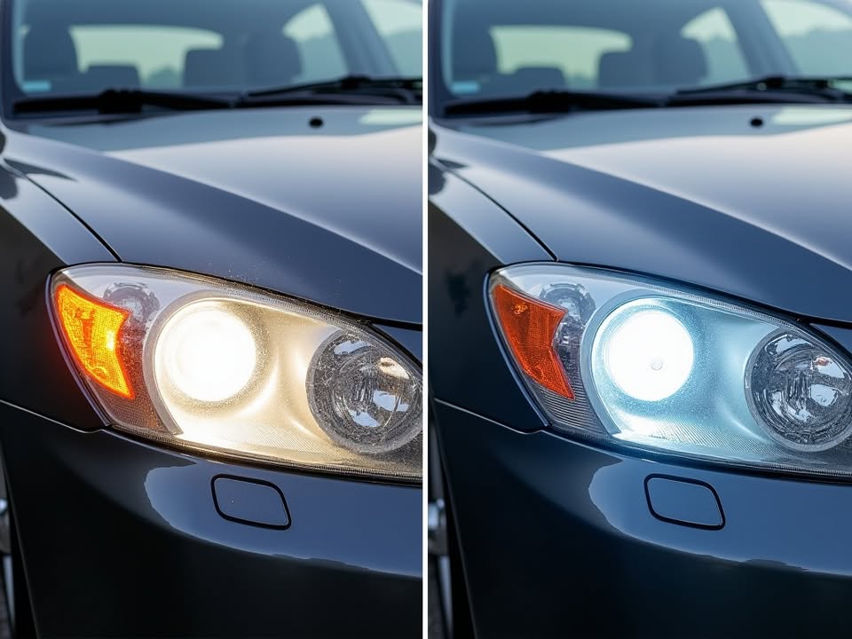 Bí Quyết Làm Sáng Đèn Pha Ô Tô Chỉ Với 5 Phút Và Một Tuýp Kem Đánh Răng Bí Quyết Làm Sáng Đèn Pha Ô Tô Chỉ Với 5 Phút Và Một Tuýp Kem Đánh Răng