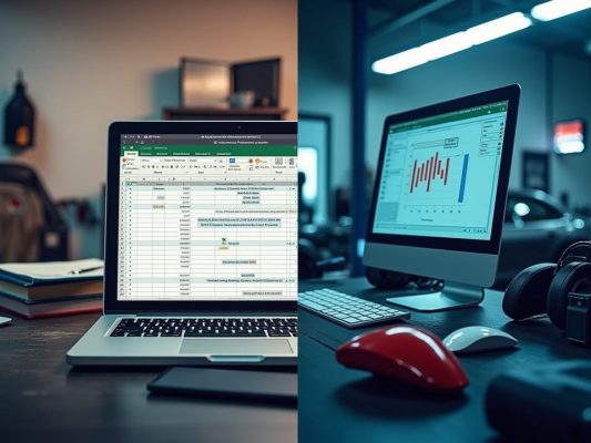 Quản Lý Gara Ô Tô Hiệu Quả: Từ Excel Đến Phần Mềm Chuyên Nghiệp