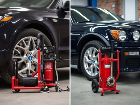 Máy Hút Dầu Điện Hay Khí Nén: Lựa Chọn Nào Tối Ưu Cho Gara Của Bạn?