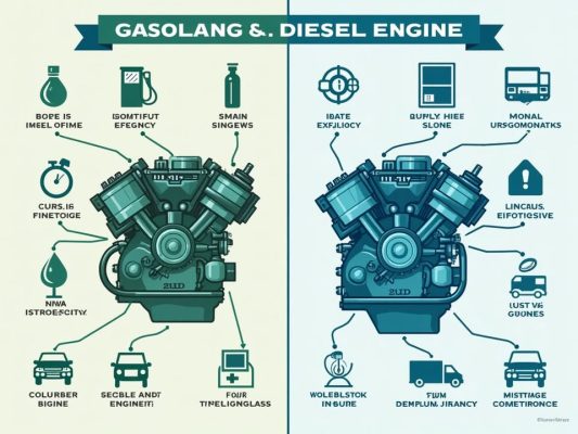 Động Cơ Xăng Vs Động Cơ Dầu: So Sánh Chi Tiết Ưu Nhược Điểm Và Ứng Dụng