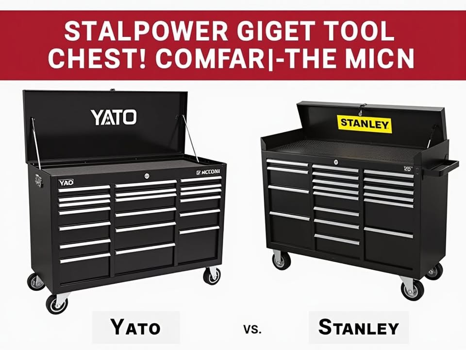 Tủ Đồ Nghề Gara: Yato Hay Stanley? So Sánh Chi Tiết Giúp Bạn Chọn Đúng