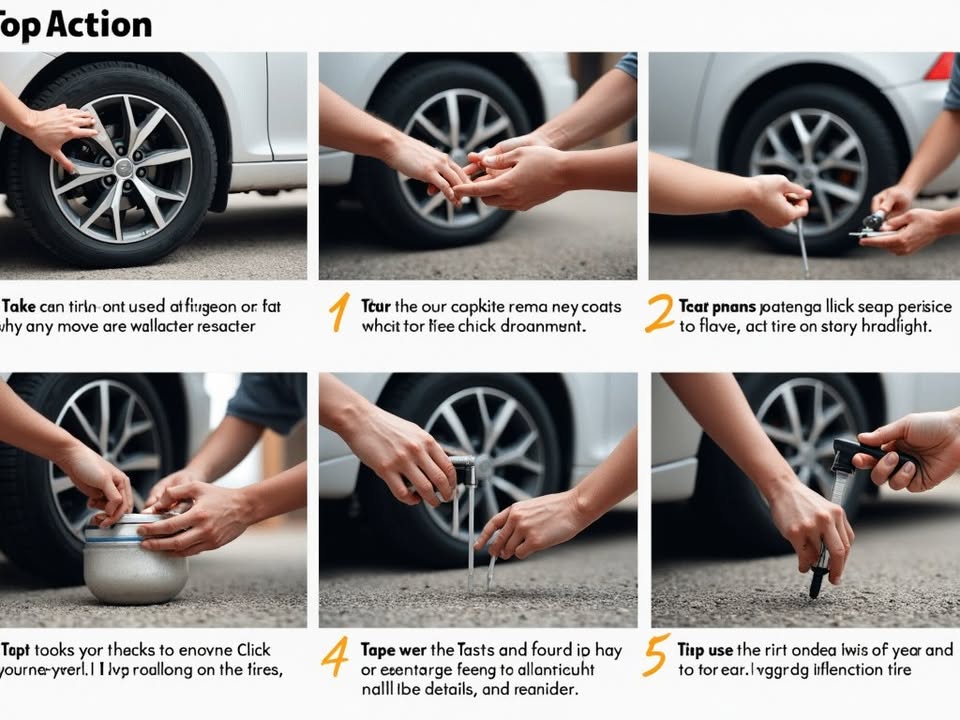 7 Bước Xử Lý Lốp Non Hoặc Xì Hơi Giữa Đường Giúp Bạn An Toàn Và Không Gọi Cứu Hộ