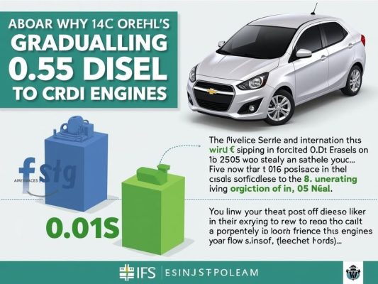 Lý Do Dầu Diesel 0.001S Đang Dần Thay Thế Dầu Diesel 0.05S Trong Động Cơ CRDi Thế Hệ Mới