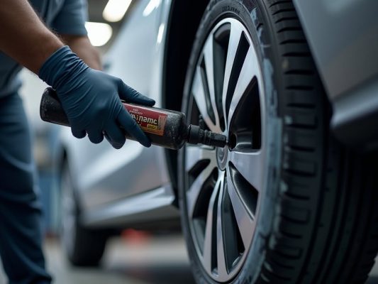 Tráng Keo Chống Đinh Cho Lốp Ô Tô: Giải Pháp Tăng Tuổi Thọ Lốp Lên Đến 30% Và Giảm 80% Nguy Cơ Nổ Lốp