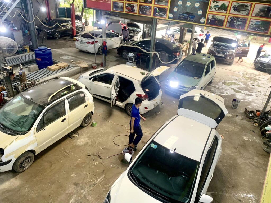 Sai Phạm Về Xả Thải Gara – Mức Phạt Từ 20–300 Triệu Chủ Xưởng Cần Biết