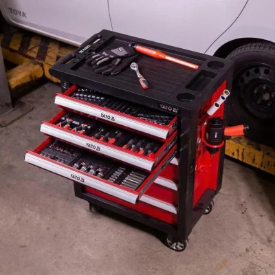 Review Thực Tế Tủ Đồ Nghề Sửa Xe Ô Tô YATO YT-55300