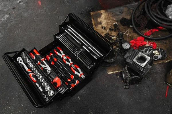 Bộ Dụng Cụ Sửa Chữa Di Động Yato YT-38950 64PCS – Hộp Đồ Nghề Ô Tô & Xe Máy