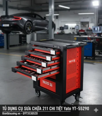 Giá Tủ Đồ Nghề 211 Món YATO YT-55290 – Mua Chính Hãng Ở Đâu?