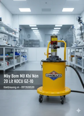 Máy Bơm Mỡ KOCU GZ-10 20L – Thiết Bị Không Thể Thiếu Trong Gara Chuyên Nghiệp