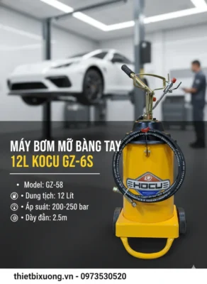 Đầu Tư Với Máy Bơm Mỡ KOCU GZ-6S – Chi Phí Thấp, Hiệu Quả Cao