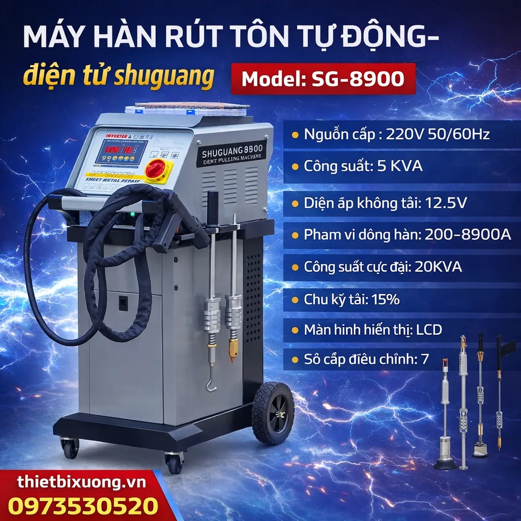 Máy Rút Tôn 8900A Shuguang SG-8900 – Thiết Bị Đồng Sơn Chuyên Nghiệp