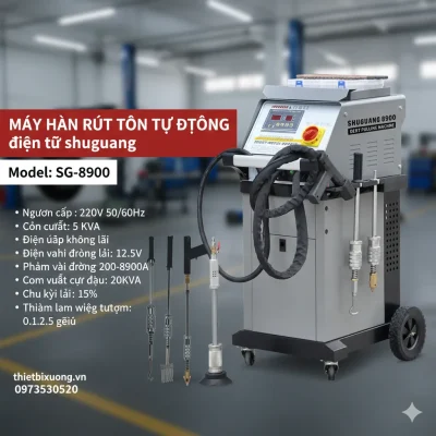 Máy Hàn Giật Tôn SG-8900 – Công Suất Cực Đại 20KVA, Hiệu Suất Ổn Định