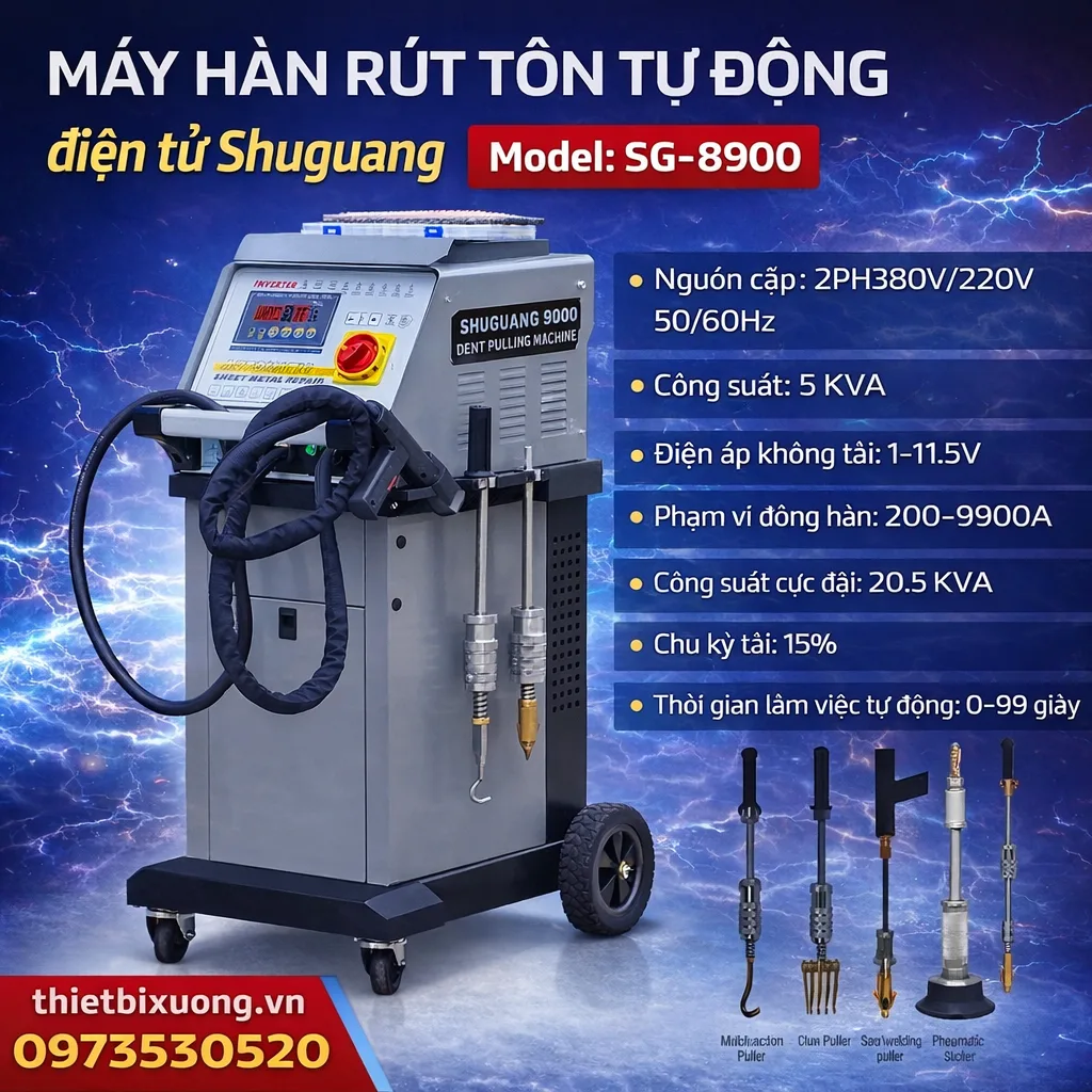 Máy Hàn Rút Tôn 9000A Shuguang SG-9000 – Bền Bỉ, Ổn Định, Dễ Vận Hành