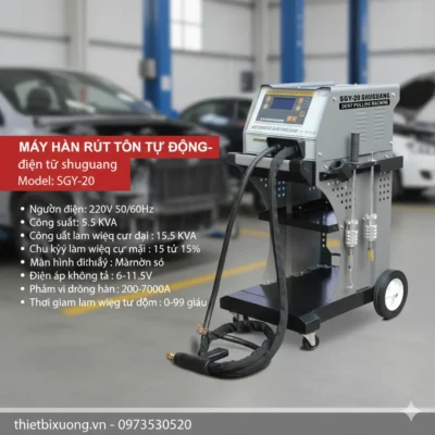 Shuguang SGY-20 Spot Welding Machine – Máy Rút Tôn Ô Tô Công Suất Cao