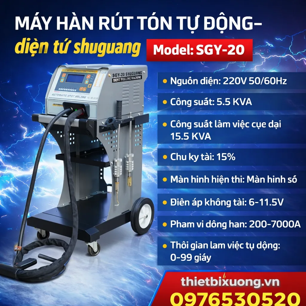 Máy Hàn Giật Tôn 7000A SGY-20 – Thiết Bị Đồng Sơn Chuyên Nghiệp
