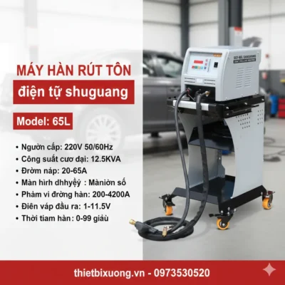 Máy Hàn Giật Tôn Shuguang SG-65L – Spotter Điện Tử Cho Gara Đồng Sơn